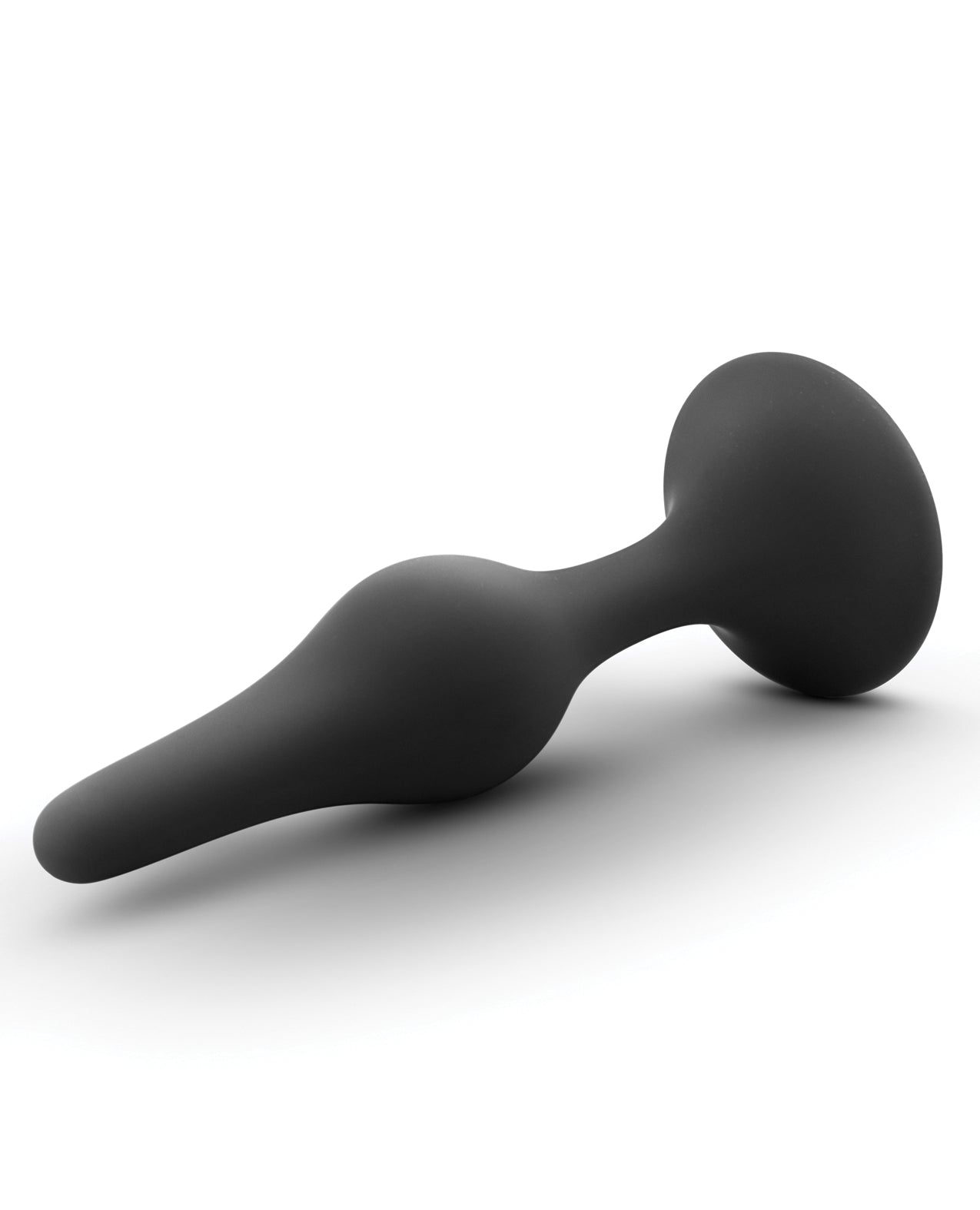 Blush Luxe Small Beginner Butt Plug – Soft Silicone, Beginner-Friendly (Black)