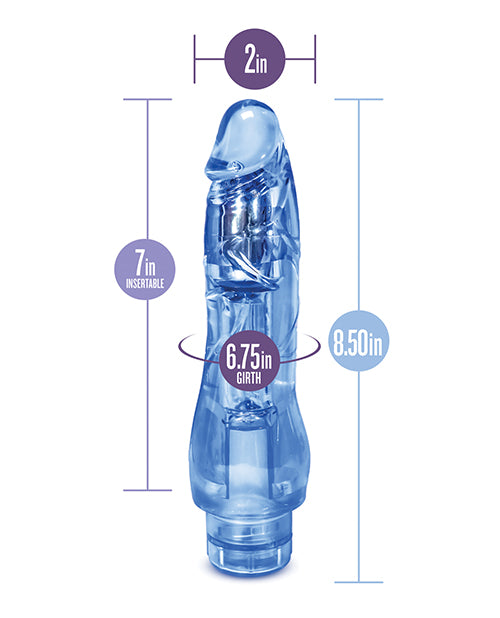 Blush Naturally Yours Fantasy Vibe Blue Realistic Waterproof Vibrator