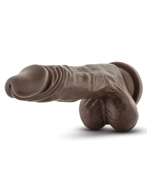 Dr. Skin Stud Muffin Chocolate Realistic Dong with Suction Cup