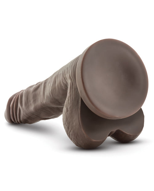 Dr. Skin Stud Muffin Chocolate Realistic Dong with Suction Cup