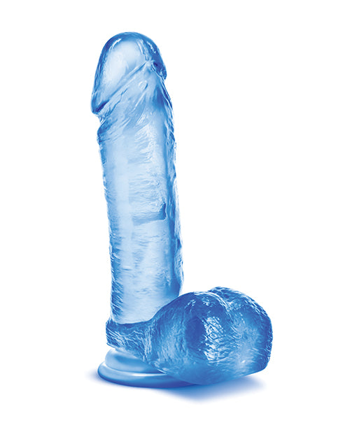 B Yours Sweet n Hard 2 Realistic Blue Dildo with Suction Cup