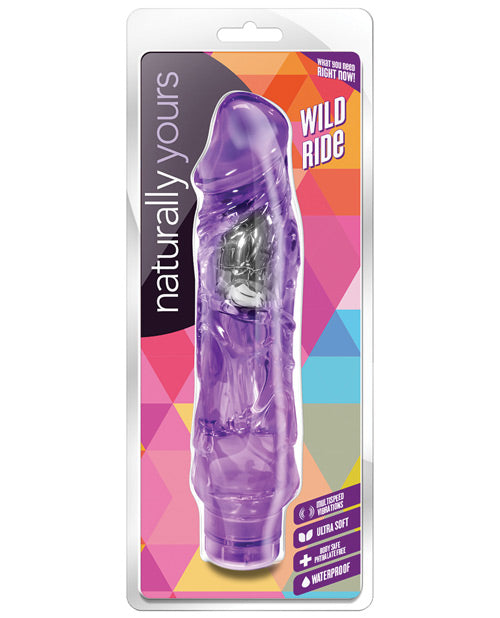 Naturally Yours Vibrator Realistic Textured Flexible Design Waterproof for Intense Stimulation