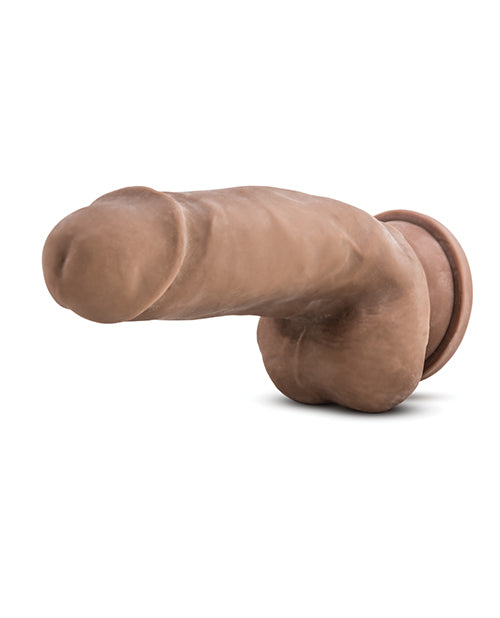 Blush Au Naturel 7-Inch Sensa Feel Fat Boy Dildo with Posable Spine