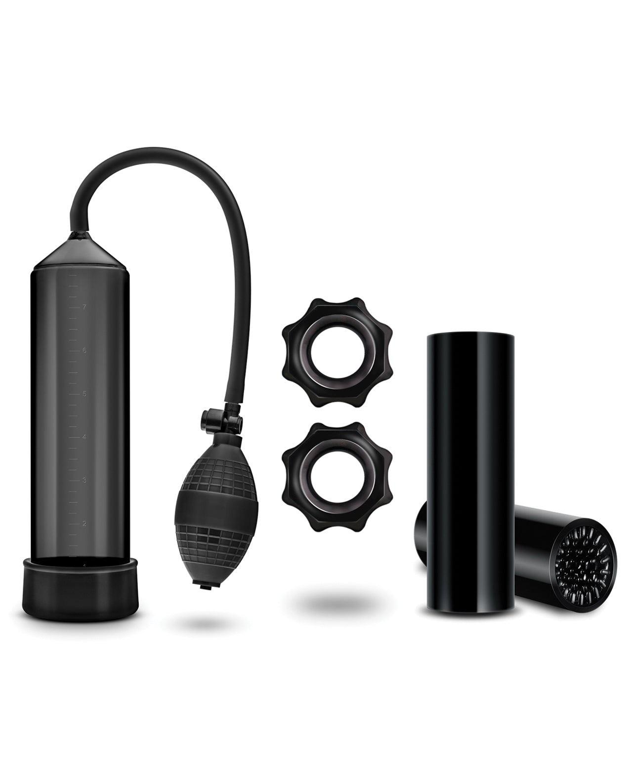 Blush Quickie Kit - Thick Cock Multi-Function Penis Stimulator Set