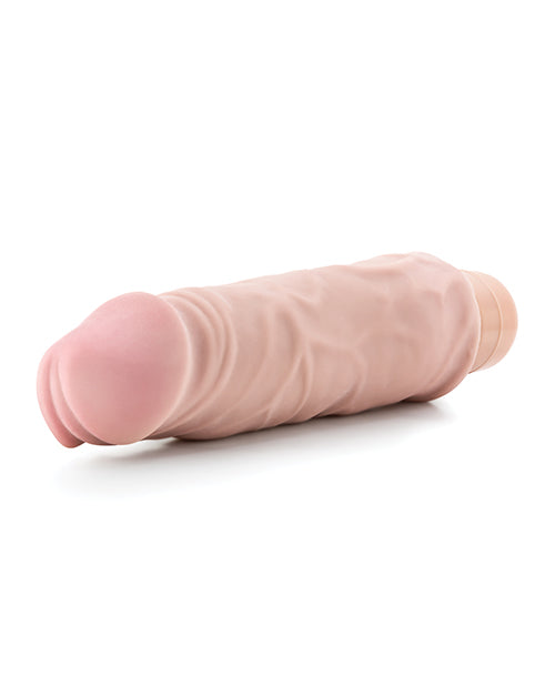 Blush X5 Plus Hard On 9-Inch Vibrating Realistic Dildo – Beige