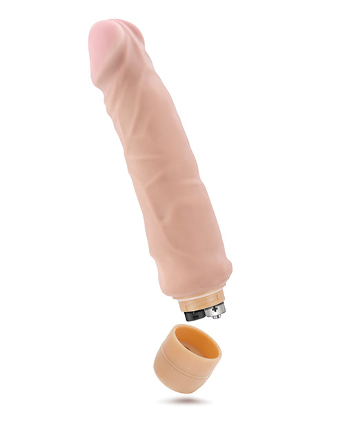 Blush X5 Plus Hard On 9-Inch Vibrating Realistic Dildo – Beige