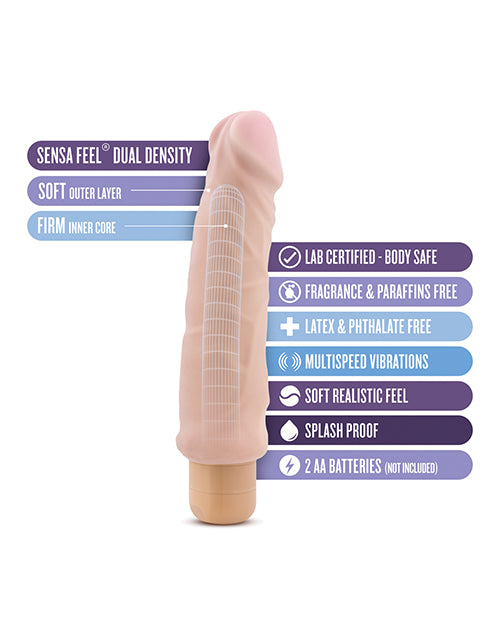 Au Naturel Home Wrecker Large Dual Density Realistic Vibrator