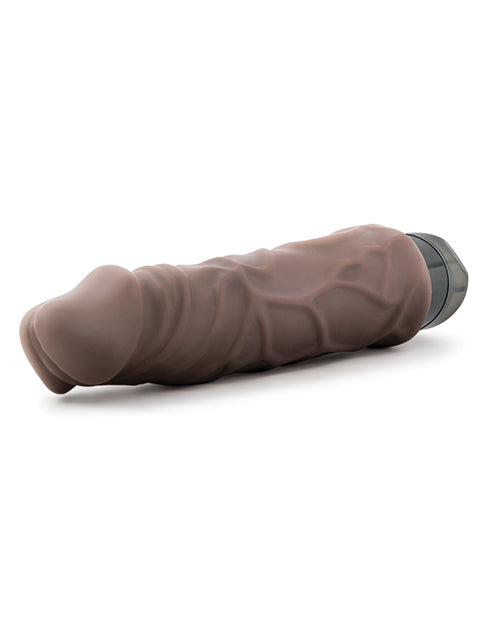 Blush Au Naturel Home Wrecker Brown Realistic Dual Density Vibrator