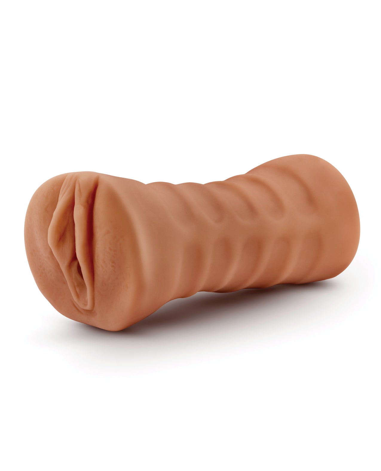 M for Men Julieta Mocha Realistic Masturbator with Vibrating Bullet