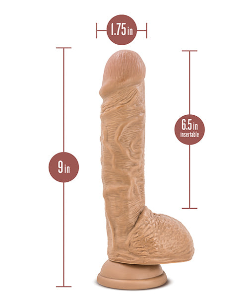 Coverboy Personal Trainer Latin Realistic Dildo with 9-Inch Length