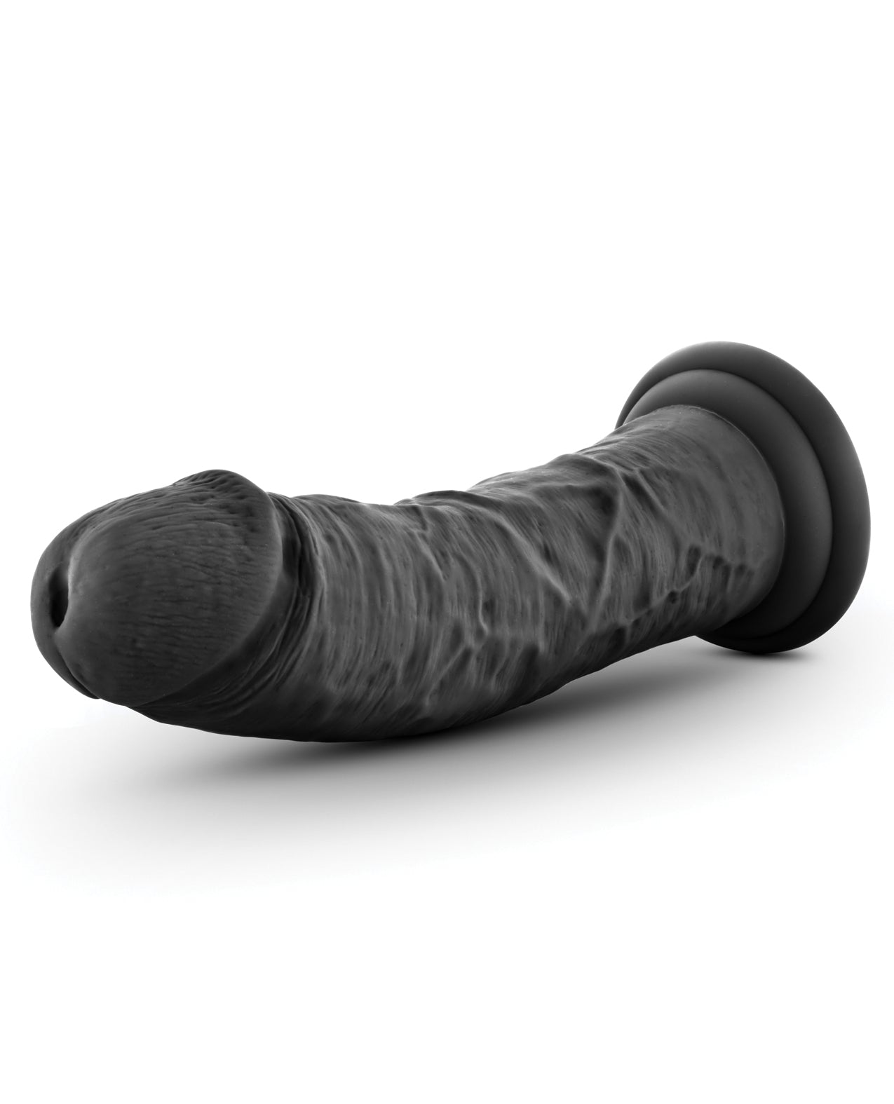 Blush Ruse Jammy Black Silicone Dildo with Girthy Curve