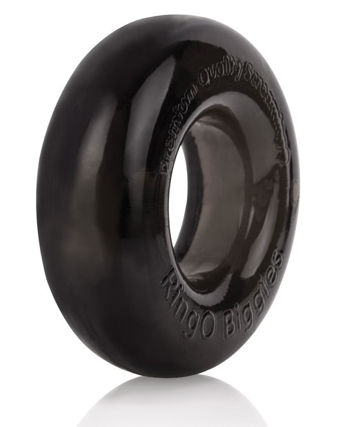 Screaming O RingO Biggies Black Colossal Silicone Penis Ring