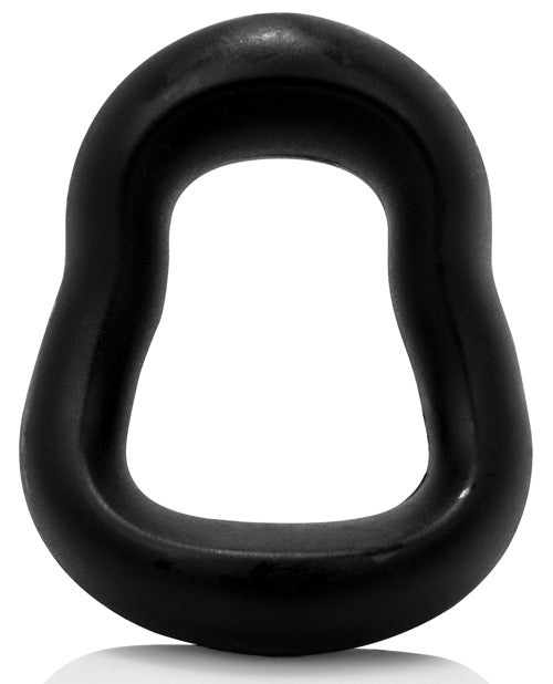 Screaming O SwingO Curve Black Silicone Cock Ring with Reversible Shape