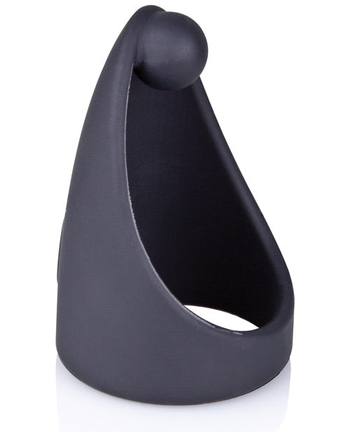 Screaming O SwingO Sling Black Silicone Cock Ring with Perineum Massage