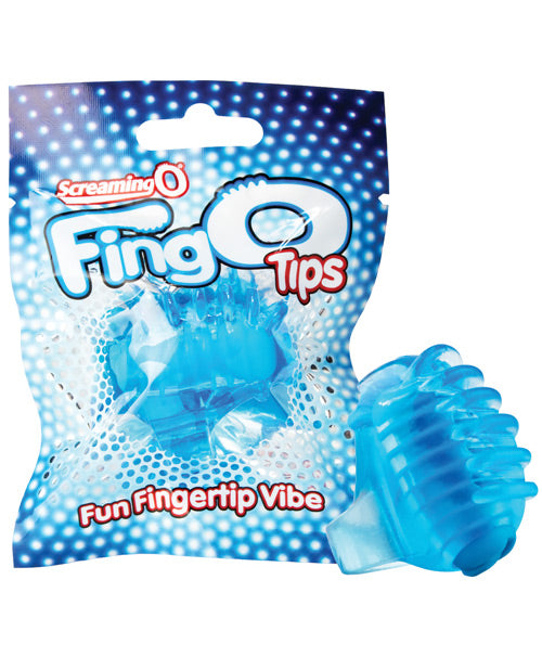 Screaming O Stimulator Blue Micro Massager Comfortable Strap for Discreet Couples Pleasure