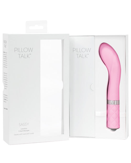 Pillow Talk Sassy Pink G Spot Vibrator with Curved Tip