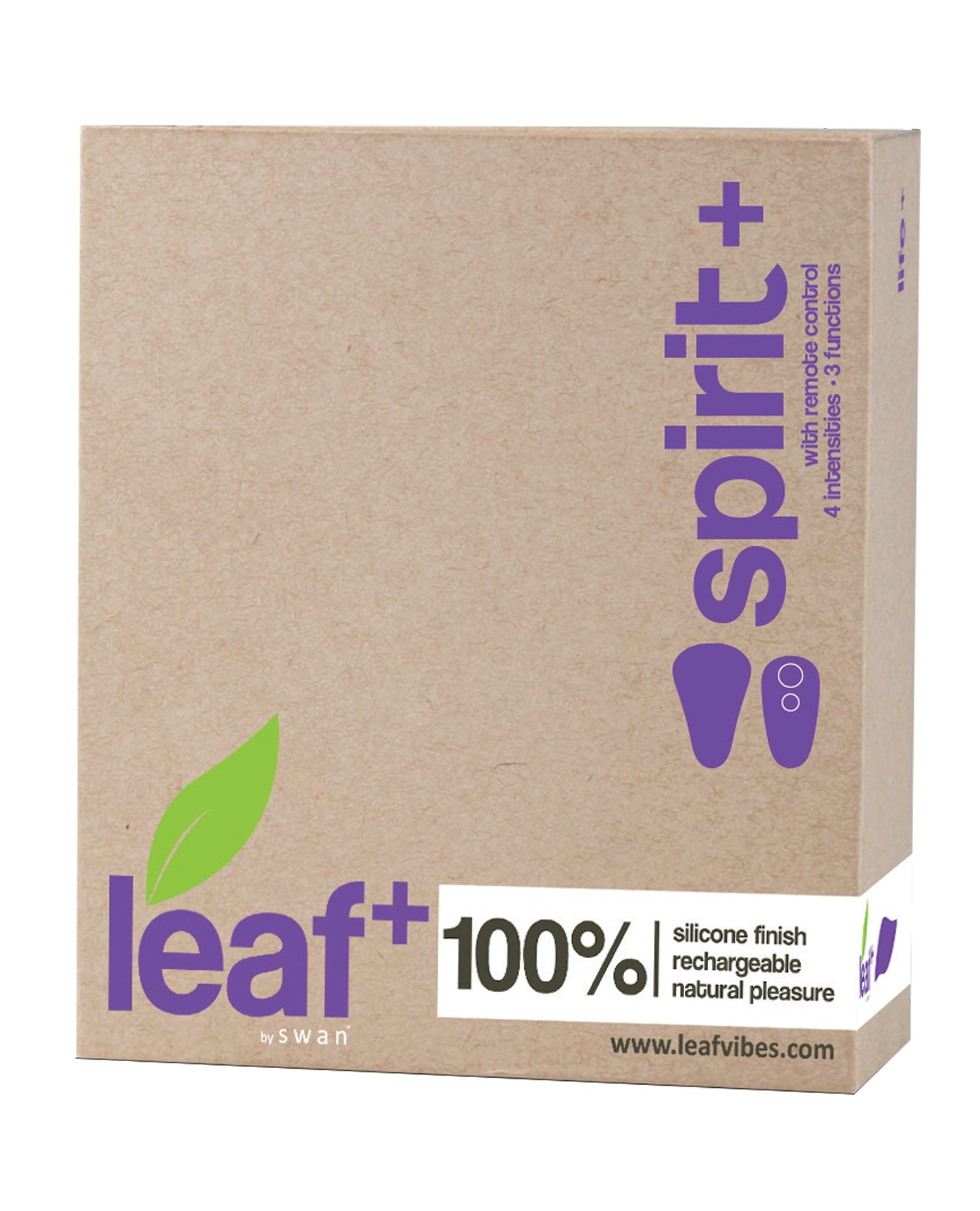 LEAF Plus Spirit Silicone Panty Stimulator with Wireless Remote Control