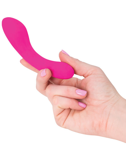 Mini Swan Wand 4.75" Compact Silicone Vibrator with USB Rechargeable Design