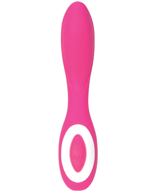 Wonderlust Serenity Pink Vibrator with Flexible G-Spot Curve