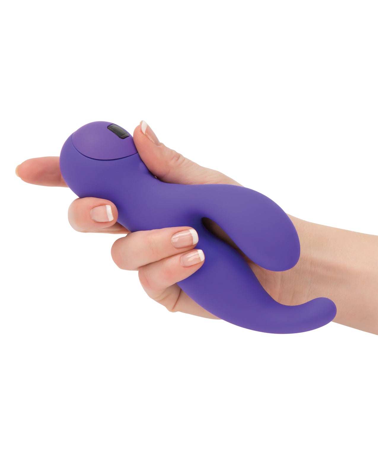 Touch by Swan Solo G Spot Vibrator with Broad Clitoral Stimulator - Purple