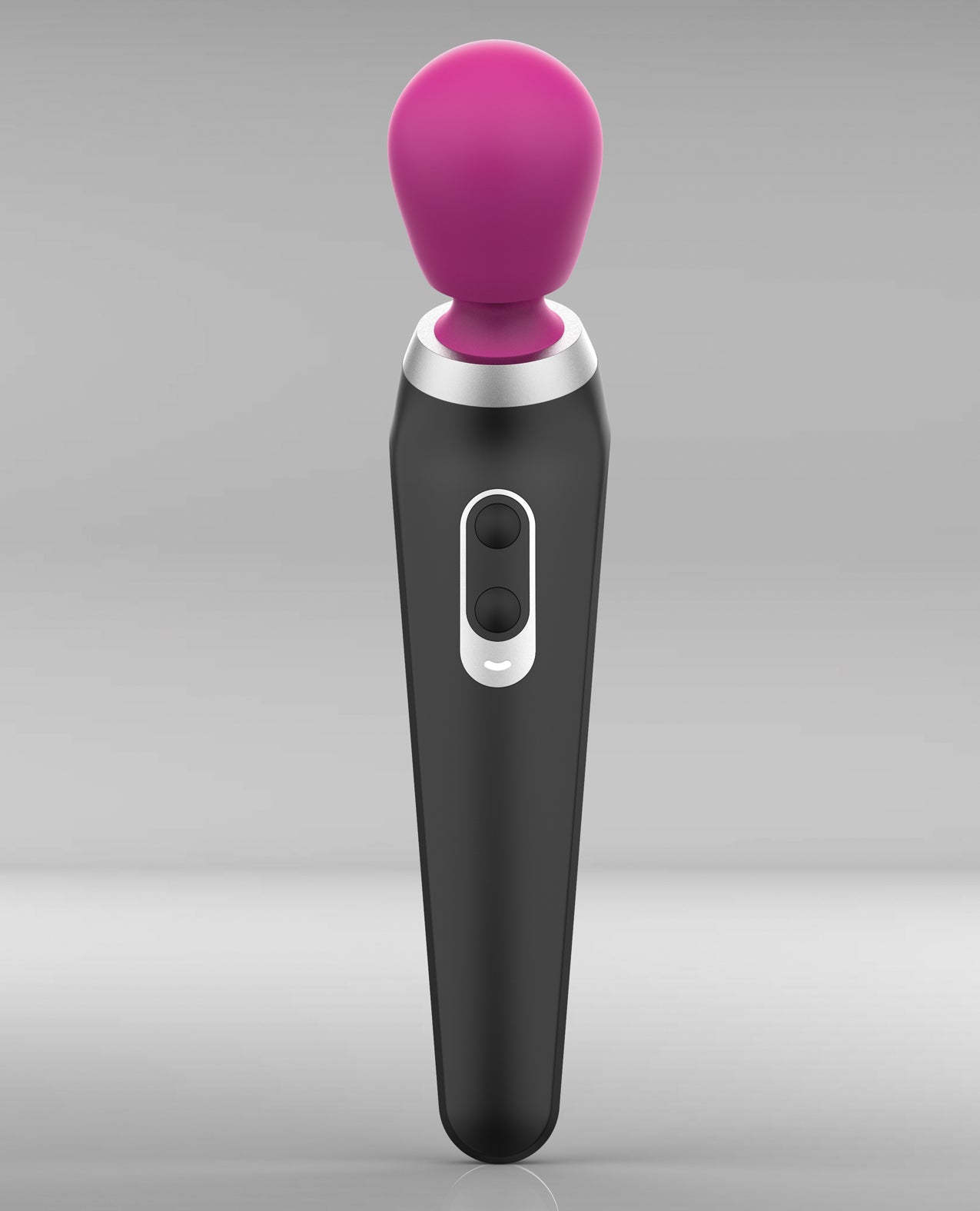 PalmPower Extreme Pink Rechargeable Wand Massager with Ergonomic Curve