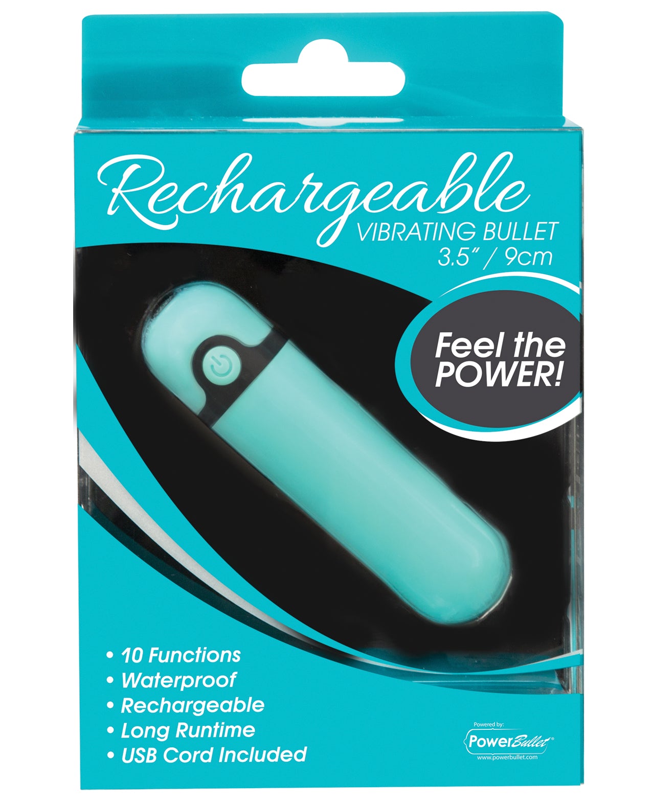 Swan Stimulators Rechargeable Vibrating Bullet Waterproof 10 Functions for Discreet Stimulation