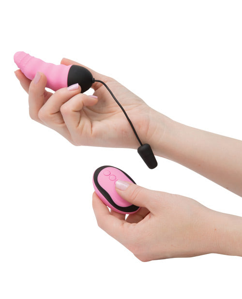 Pink Rechargeable Remote Control Vibrating Tongue Stimulator