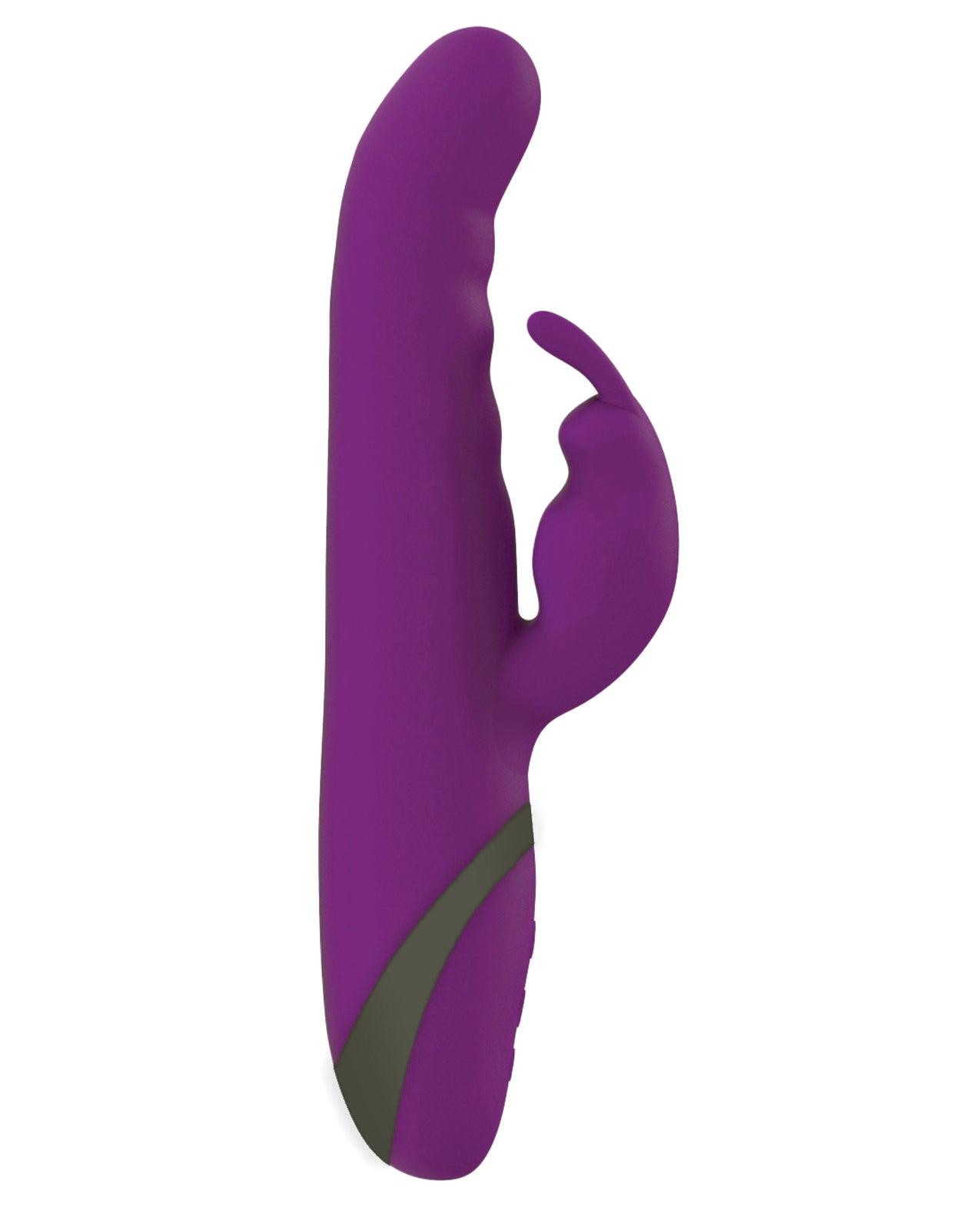 Commotion Cha Cha Plum Thrusting Dual Vibrator with Rabbit Stimulator