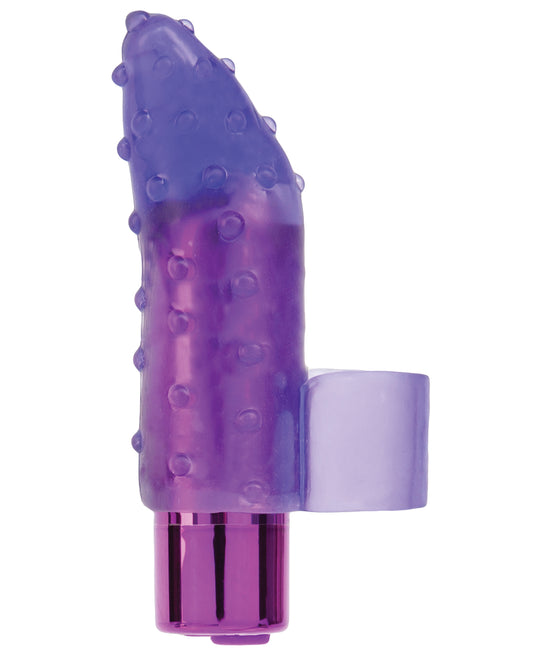 Frisky Finger Rechargeable Vibrator Stimulator in Purple