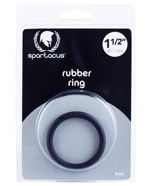 Spartacus Penis Enhancement 1.5 inch Rubber Cock Ring with Comfortable Fit for Prolonged Performance