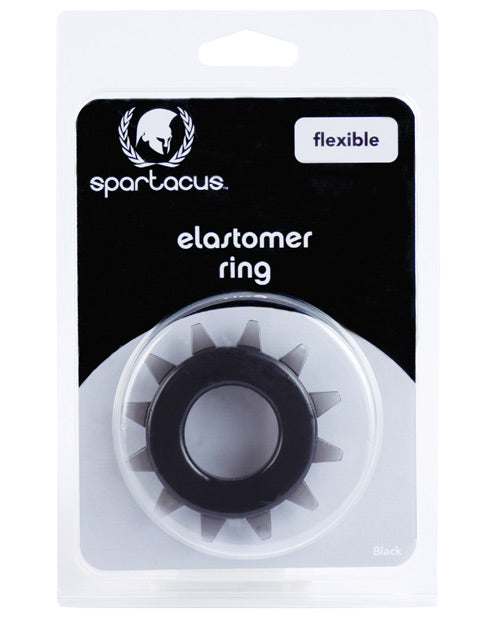 Spartacus Penis Enhancement Cock Ring with Studded Elastomer Design for Enhanced Stimulation and Comfort
