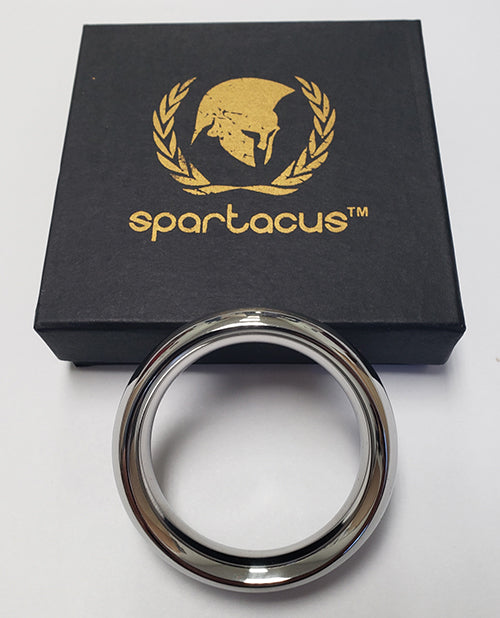 Spartacus Penis Enhancement Stainless Steel Donut C-Ring with Comfortable Fit for Prolonged Performance