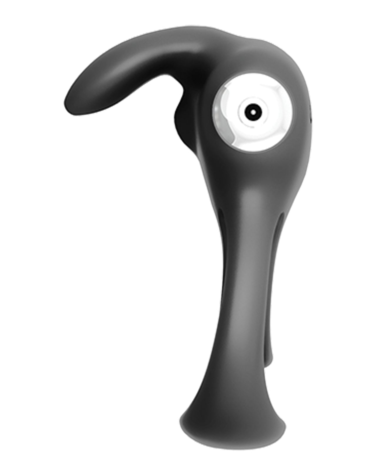 VeDO Thunder Bunny Rechargeable Dual Silicone Penis Enhancement Ring - Black Pearl