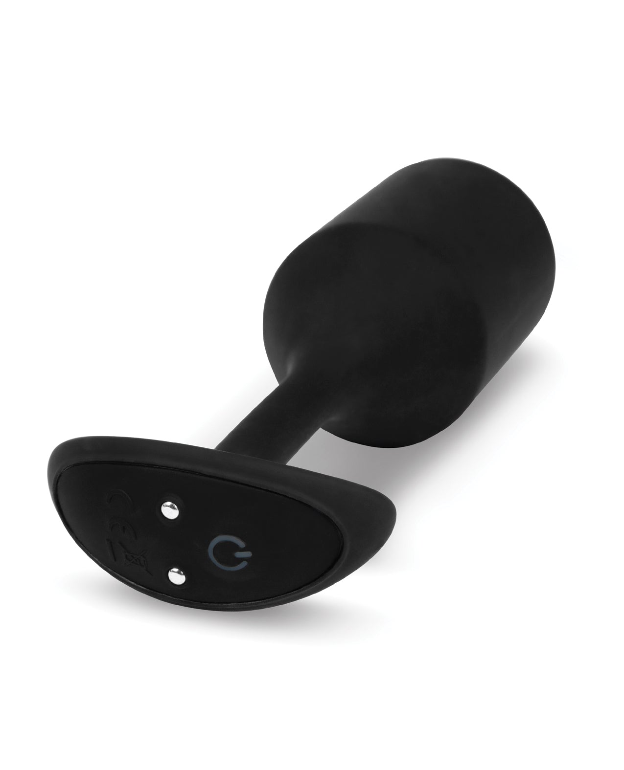 b-Vibe Vibrating Weighted Snug Plug XL Black – 247g Silicone Anal Plug with Vibration