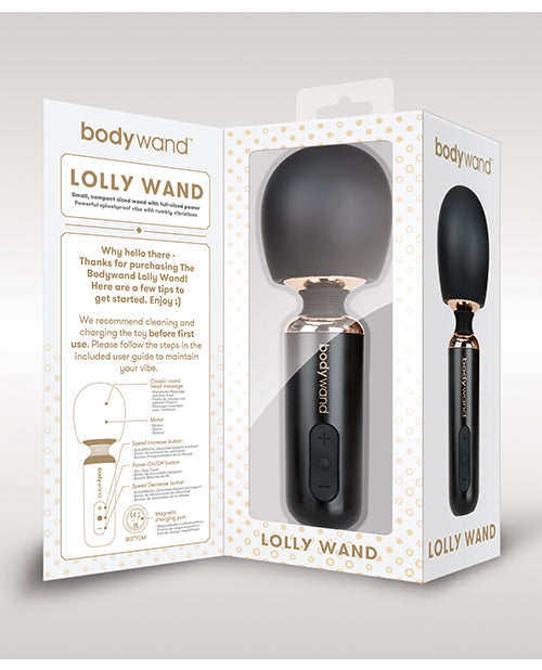 Bodywand Massage Wand Compact Silicone Flexible Head Splashproof Design for Deep-Tissue Relaxation