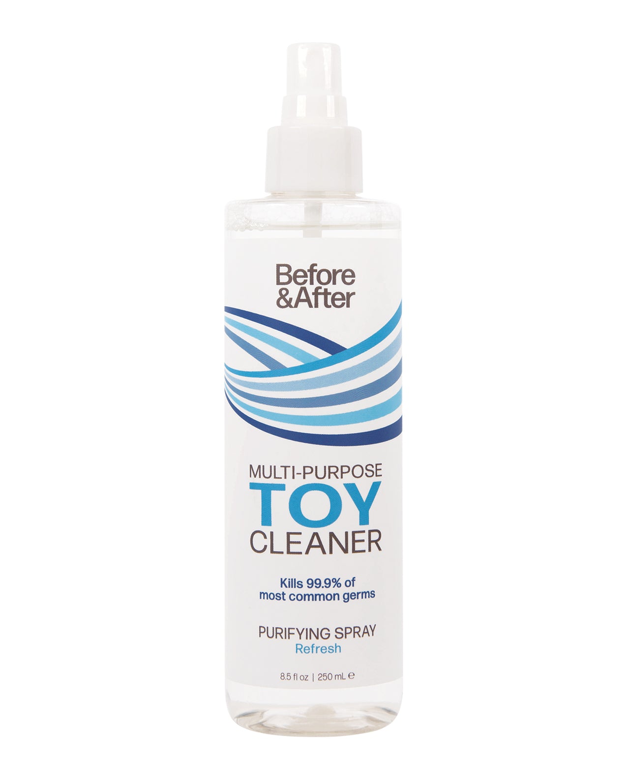 Before and After Toy Cleaner 8.5oz Antibacterial Fast-Acting Formula for Effective Toy Hygiene