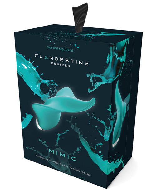 Clandestine Devices Mimic Manta Ray Rechargeable Vibrator in Seafoam