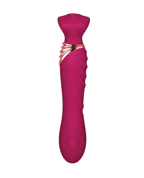 ToyBox Venus Wand Vibrator in Red with Ergonomic Design