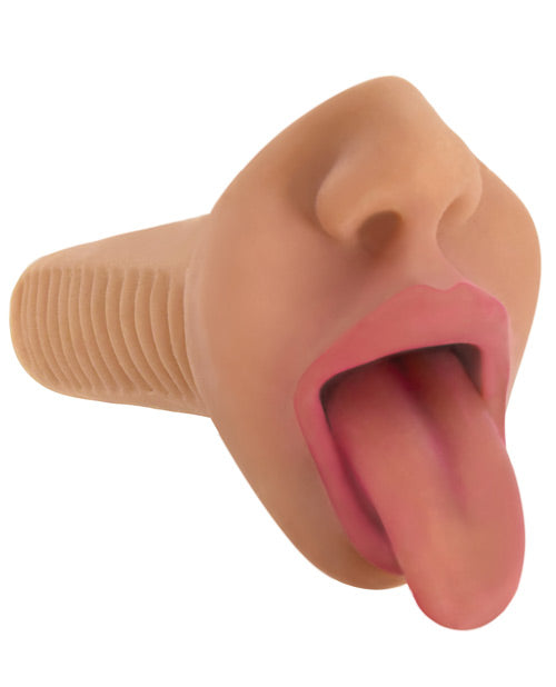 Mouth Stroker with Realistic Texture and Vibrating Bullet