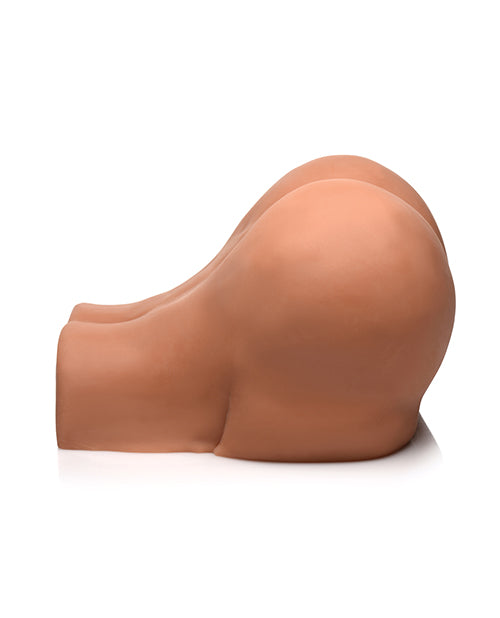 Curve Toys Mistress Realistic BioSkin Vibrating Anal Masturbator with Textured Tunnel