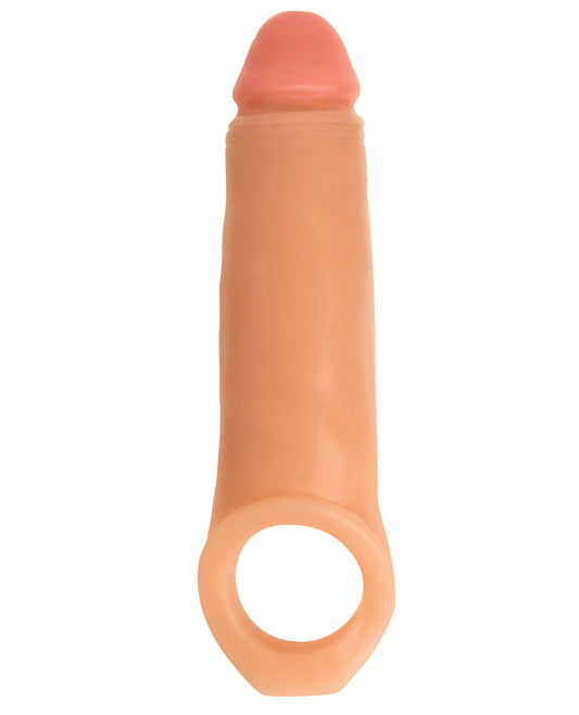Jock Vanilla Penis Extender with Realistic Cockhead and Ball Strap