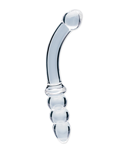 Clarity Glass Dildo with Celestial Zenith Design