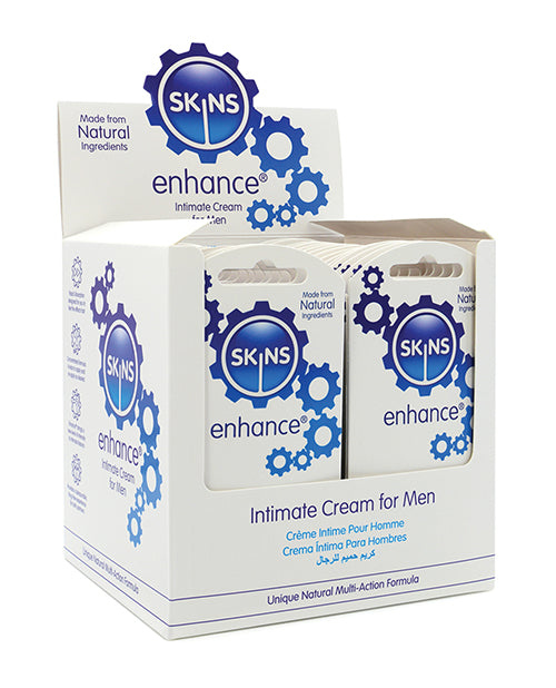Skins Enhance Intimate Cream Foil Display - 5 ml Display of 36