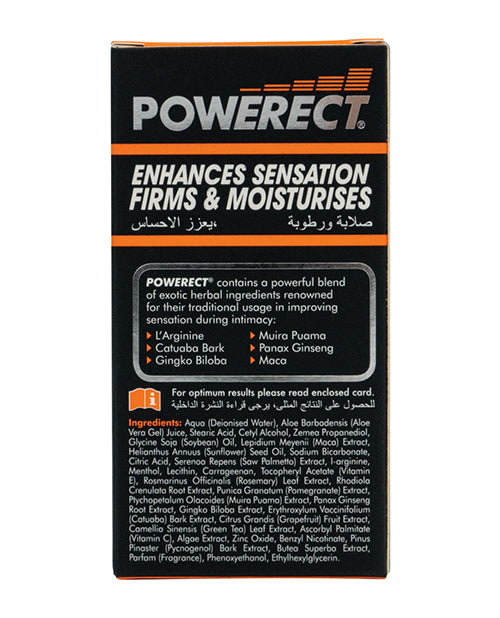 Powerect Arousal Cream - 100% Natural Topical Sexual Enhancer for Men 48ml