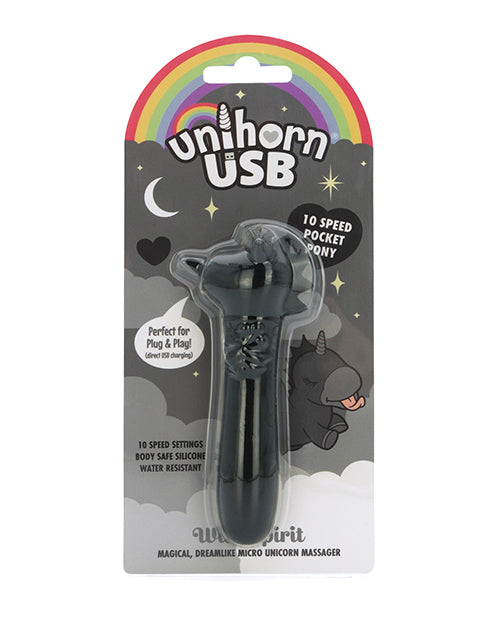 Unihorn USB Bullet Stimulator compact micro massager USB rechargeable for discreet pleasure