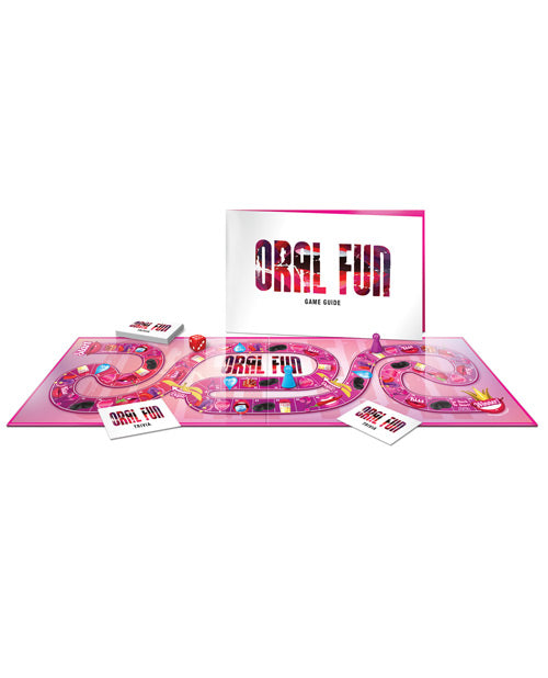 Oral Fun Couples Board Game with Trivia Cards and Oral Play Guide