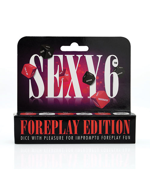 Creative Conceptions Games for Romance Sexy 6 Dice Game with 6 Dice and 720 Combinations for Couples Fun