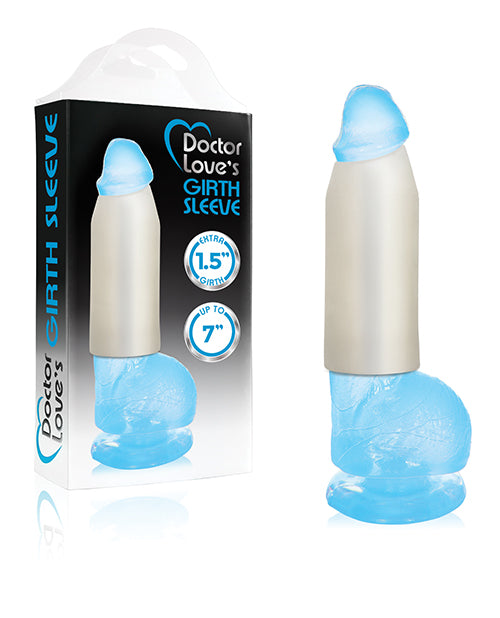 Doctor Love Penis Enhancement Sleeve with Extra 1.5 Inch Girth and Stretch-to-Fit Design for Comfort and Intimate Enhancement