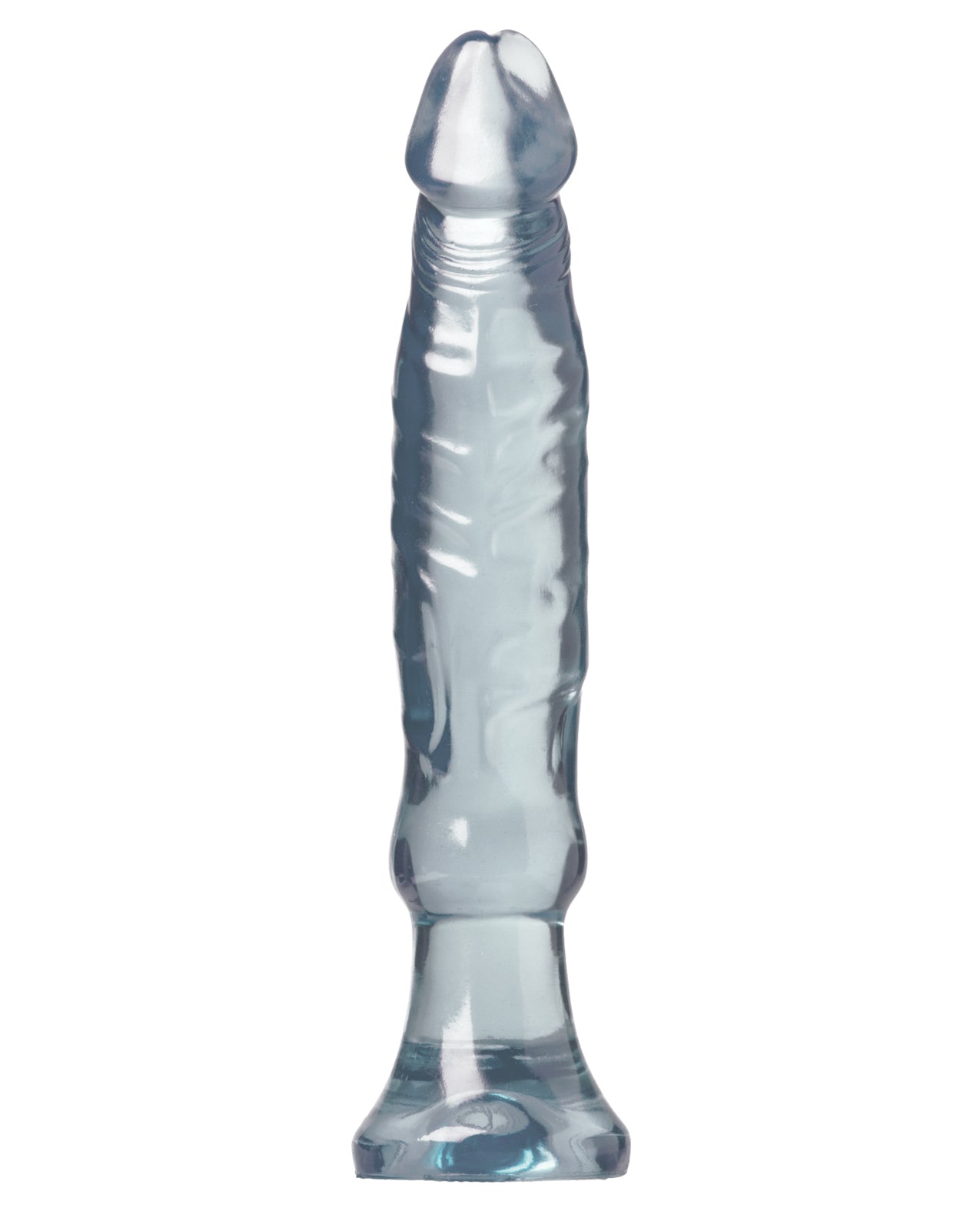 Crystal Jellies 5.5-Inch Clear Anal Starter Dong with Realistic Design