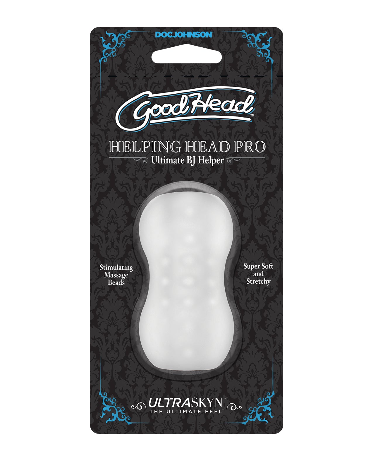 GoodHead Mini Stroker ULTRASKYN Compact Design Massage Beads for Oral Play and Male Stimulation